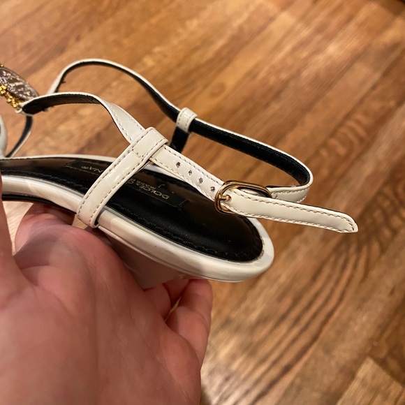 Dolce & Gabbana white straps heels - Picture 9 of 16